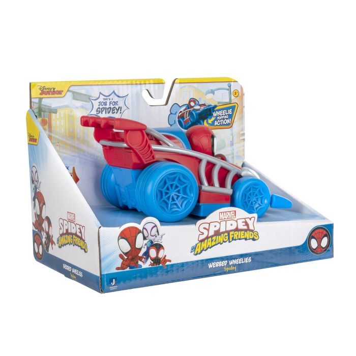 Машина Spidey инерционная Pull Back Vehicle Spidey Спайди (SNF0015) изображение 10