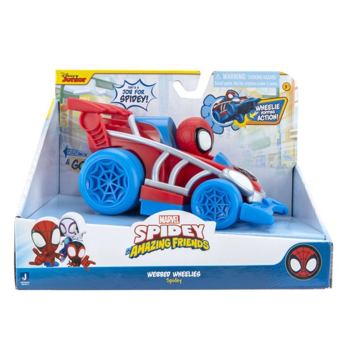 Машина Spidey инерционная Pull Back Vehicle Spidey Спайди (SNF0015) изображение 8