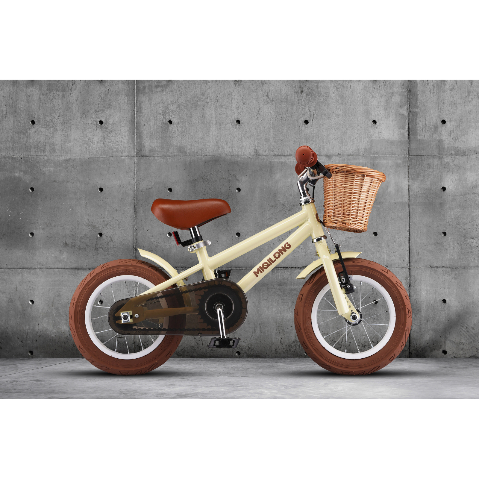 Дитячий велосипед Miqilong RM Оливковий 12" (ATW-RM12-OLIVE) зображення 12