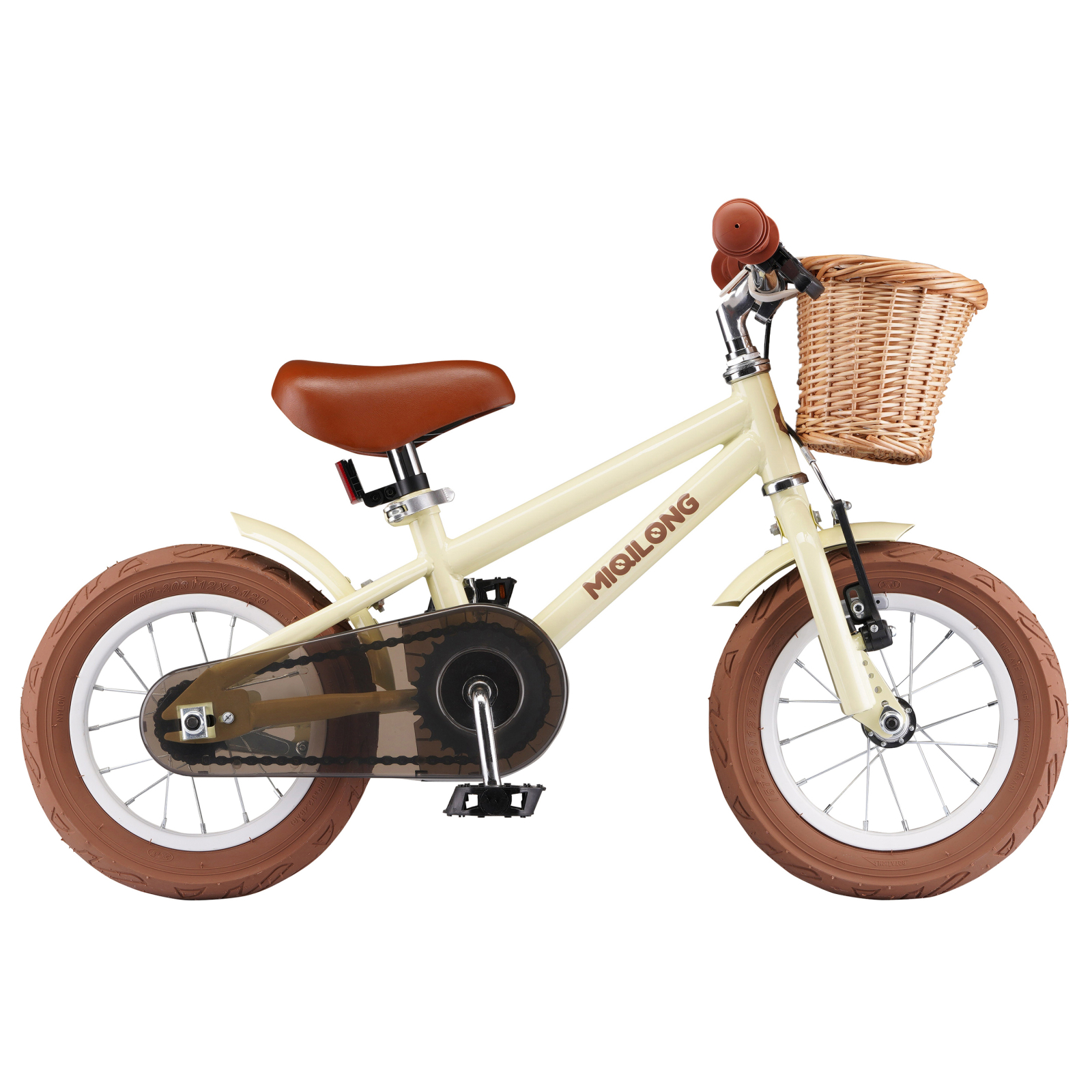 Дитячий велосипед Miqilong RM Оливковий 12" (ATW-RM12-OLIVE) зображення 4