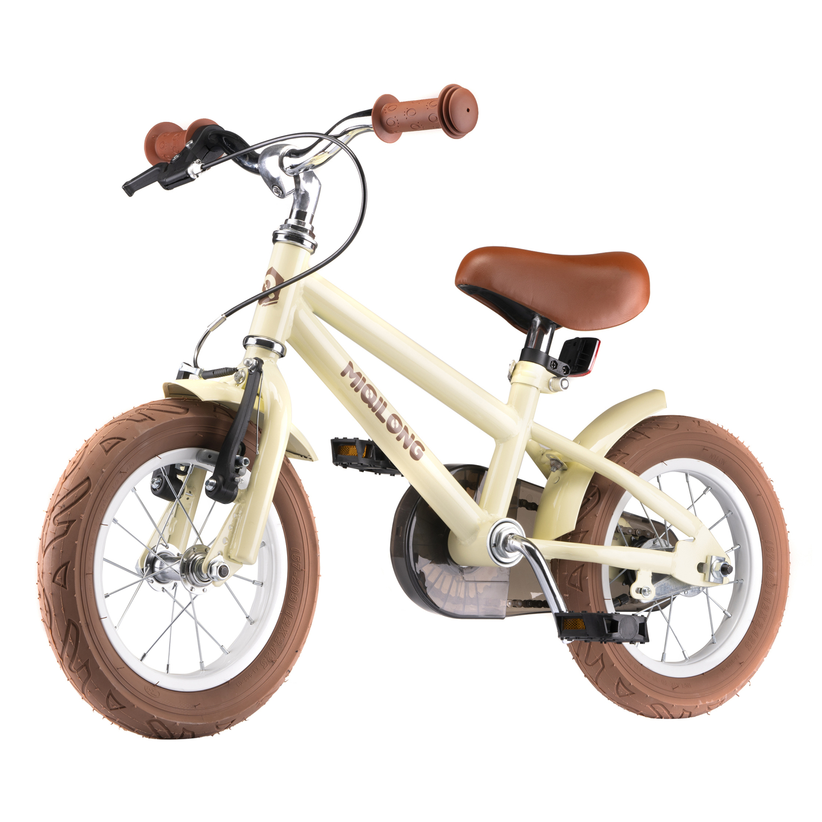Дитячий велосипед Miqilong RM Оливковий 12" (ATW-RM12-OLIVE) зображення 7