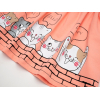 Платье Breeze с котиками (17920-98G-peach) изображение 4