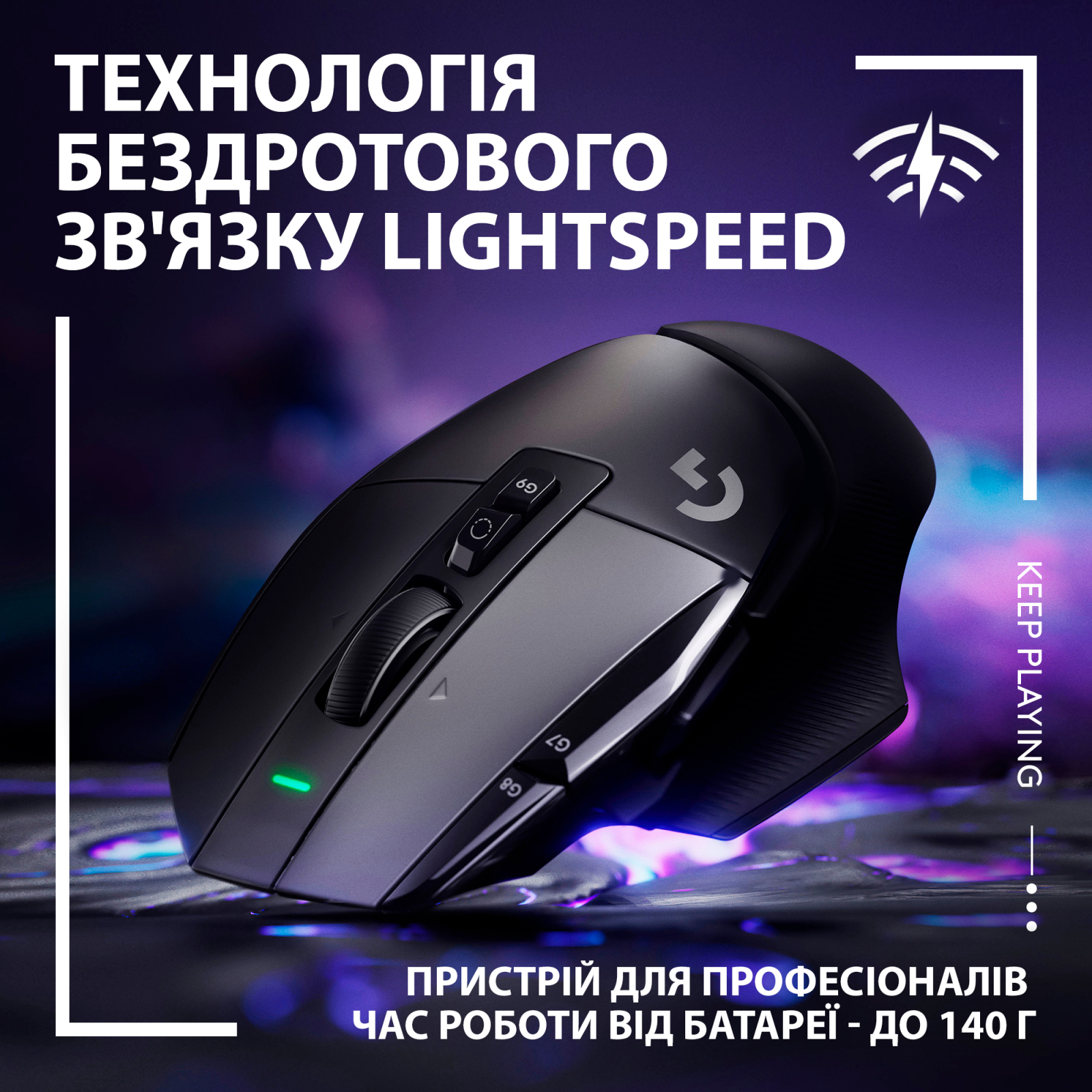 Мышка Logitech G502 X Lightspeed Wireless Black (910-006180) изображение 3