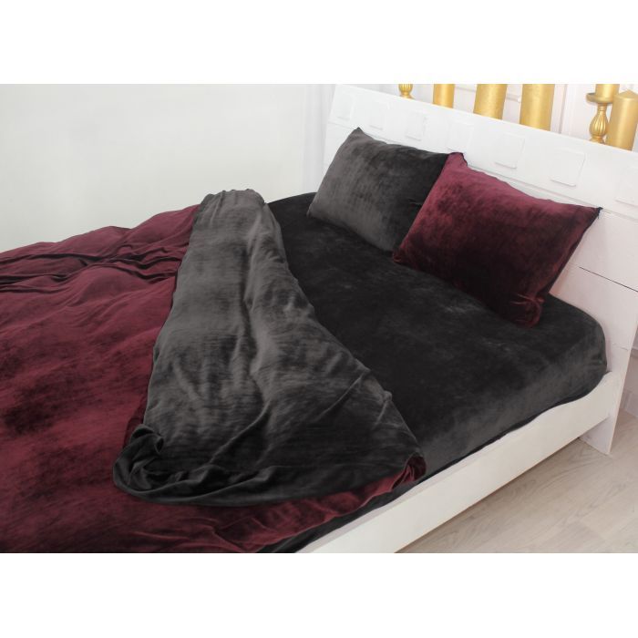 Постільна білизна MirSon Велюр Winter Frost 28-0005 + 28-0002 Azalea Velvet 160х220 (2200004006611) зображення 3
