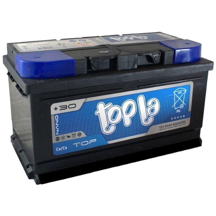 Аккумулятор автомобильный Topla 85 Ah/12V TOP Euro (118 685)