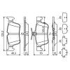 Гальмівні колодки Bosch 0986494839 зображення 2