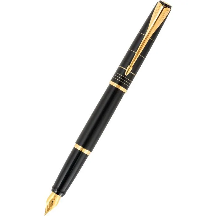 Ручка пір'яна Parker P РП Latitude F45Ч чорна (F45Ч) зображення 2