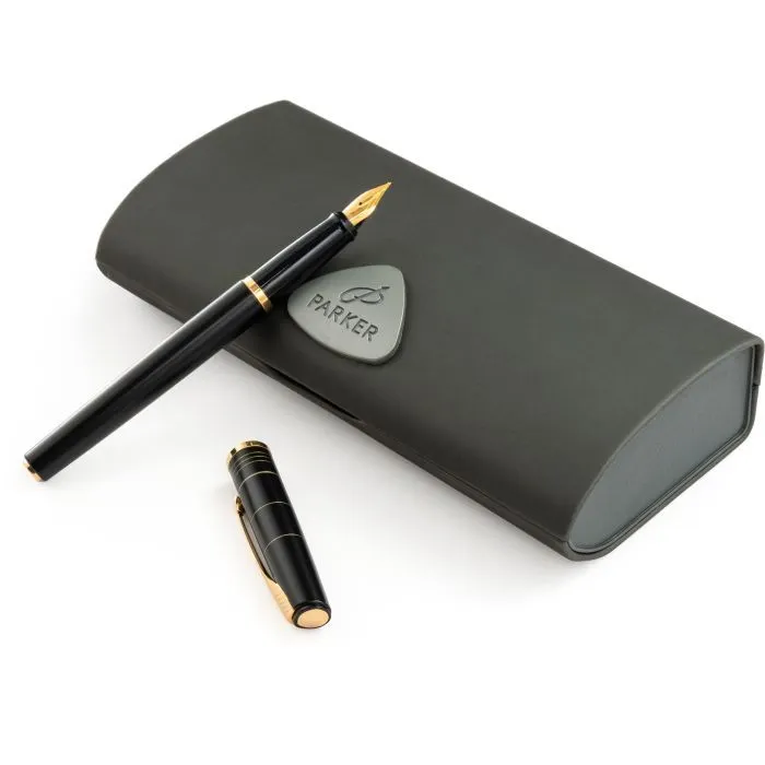Ручка пір'яна Parker P РП Latitude F45Ч чорна (F45Ч) зображення 4