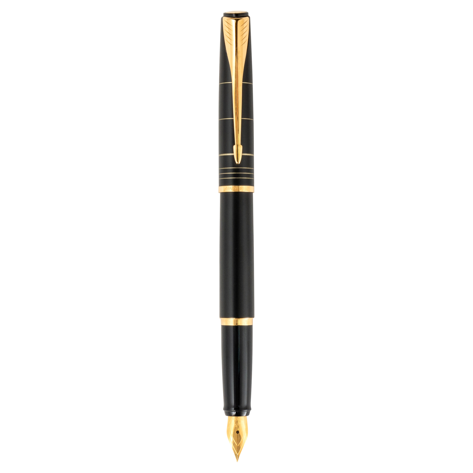 Ручка пір'яна Parker P РП Latitude F45Ч чорна (F45Ч)
