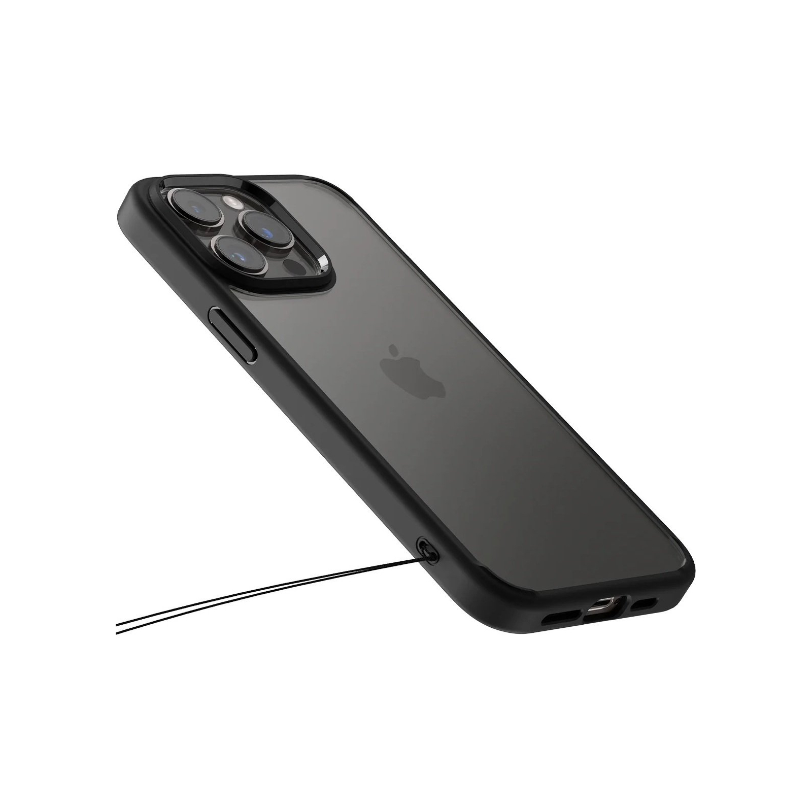 Чехол для мобильного телефона Spigen Apple iPhone 14 Pro Max Ultra Hybrid, Matte Black (ACS04817) изображение 7