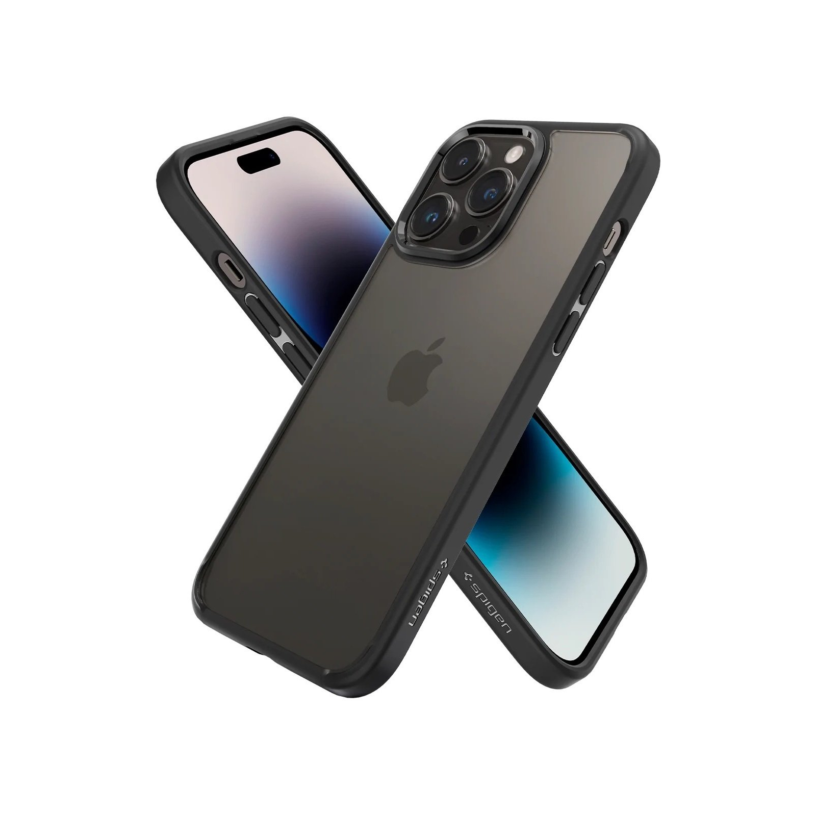 Чехол для мобильного телефона Spigen Apple iPhone 14 Pro Max Ultra Hybrid, Matte Black (ACS04817) изображение 8