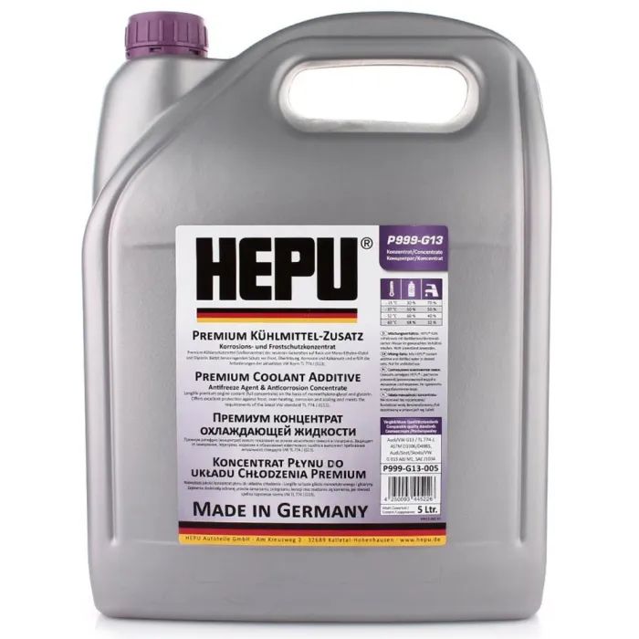 Антифриз HEPU G13 5л purple (P999-G13-005)