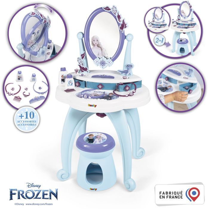 Игровой набор Smoby Toys Фроузен Столик с зеркалом (320244) изображение 3