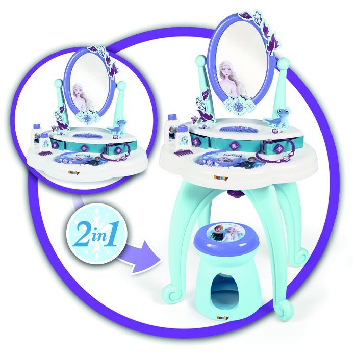 Игровой набор Smoby Toys Фроузен Столик с зеркалом (320244) изображение 4