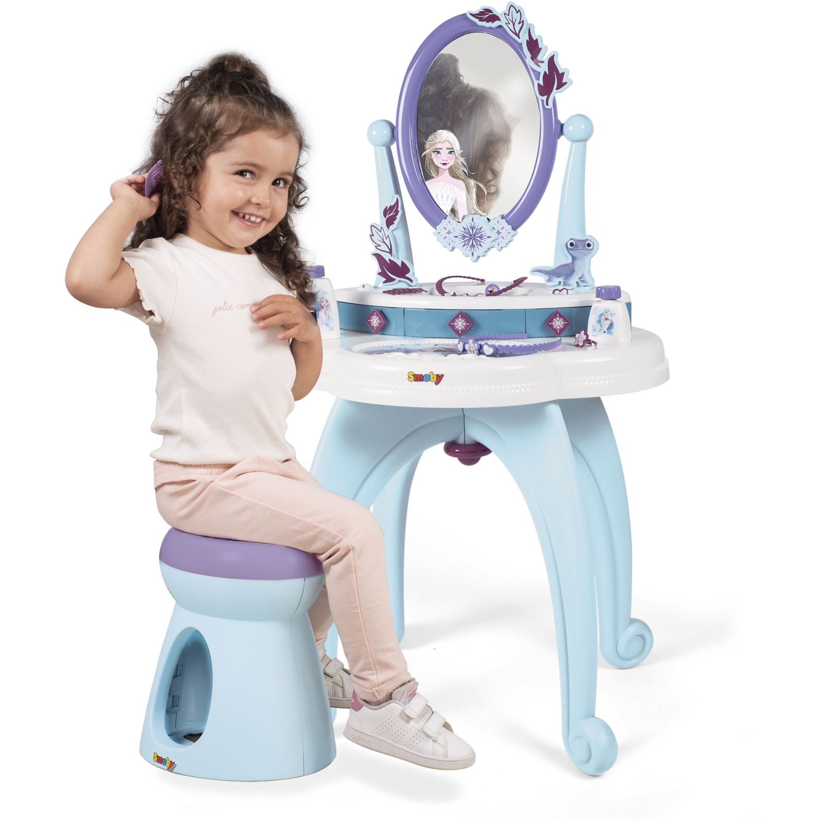 Ігровий набір Smoby Toys Фроузен Столик із дзеркалом (320244) зображення 5