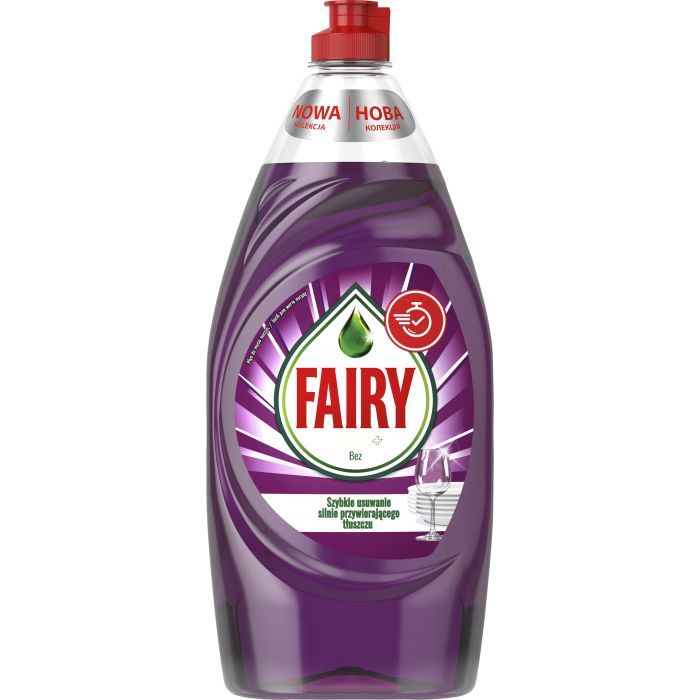 Засіб для ручного миття посуду Fairy Екстра+ Бузок 900 мл (8006540355343/8700216528030)