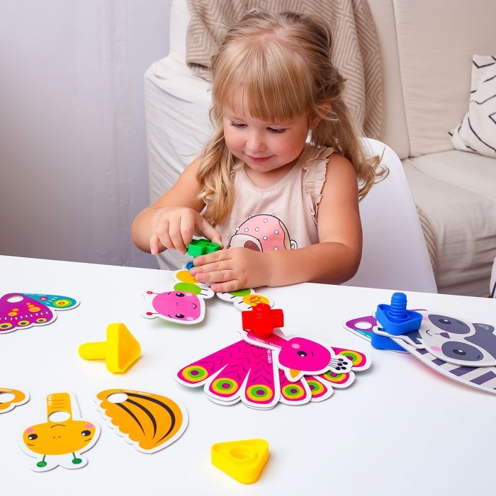 Развивающая игрушка Vladi Toys Fisher Price Maxi-болтики (укр) (VT2905-23) изображение 5