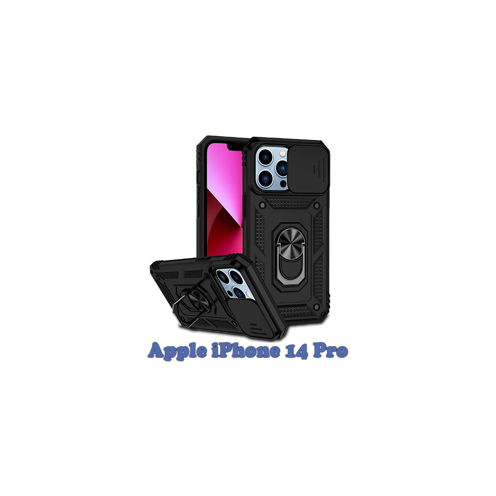 Чехол для мобильного телефона BeCover Military Apple iPhone 14 Pro Black (708175)