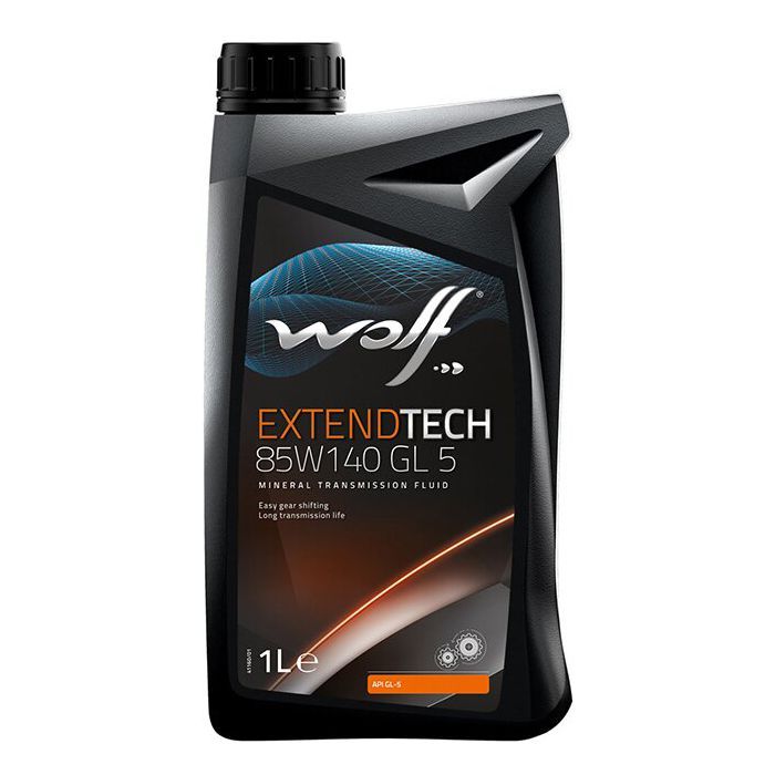 Трансмиссионное масло Wolf EXTENDTECH 85W140 GL 5 1л (8304606)