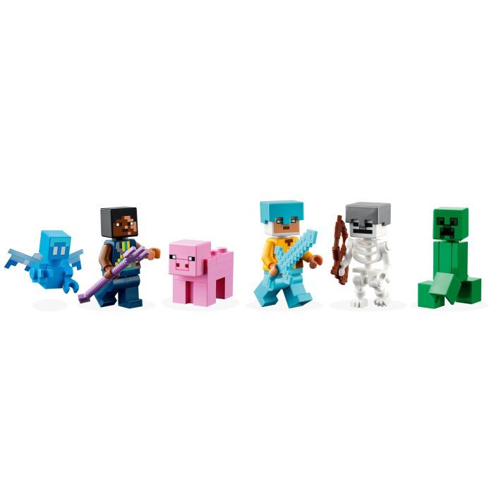 Конструктор LEGO Minecraft Форпост с мечом 427 деталей (21244) изображение 5