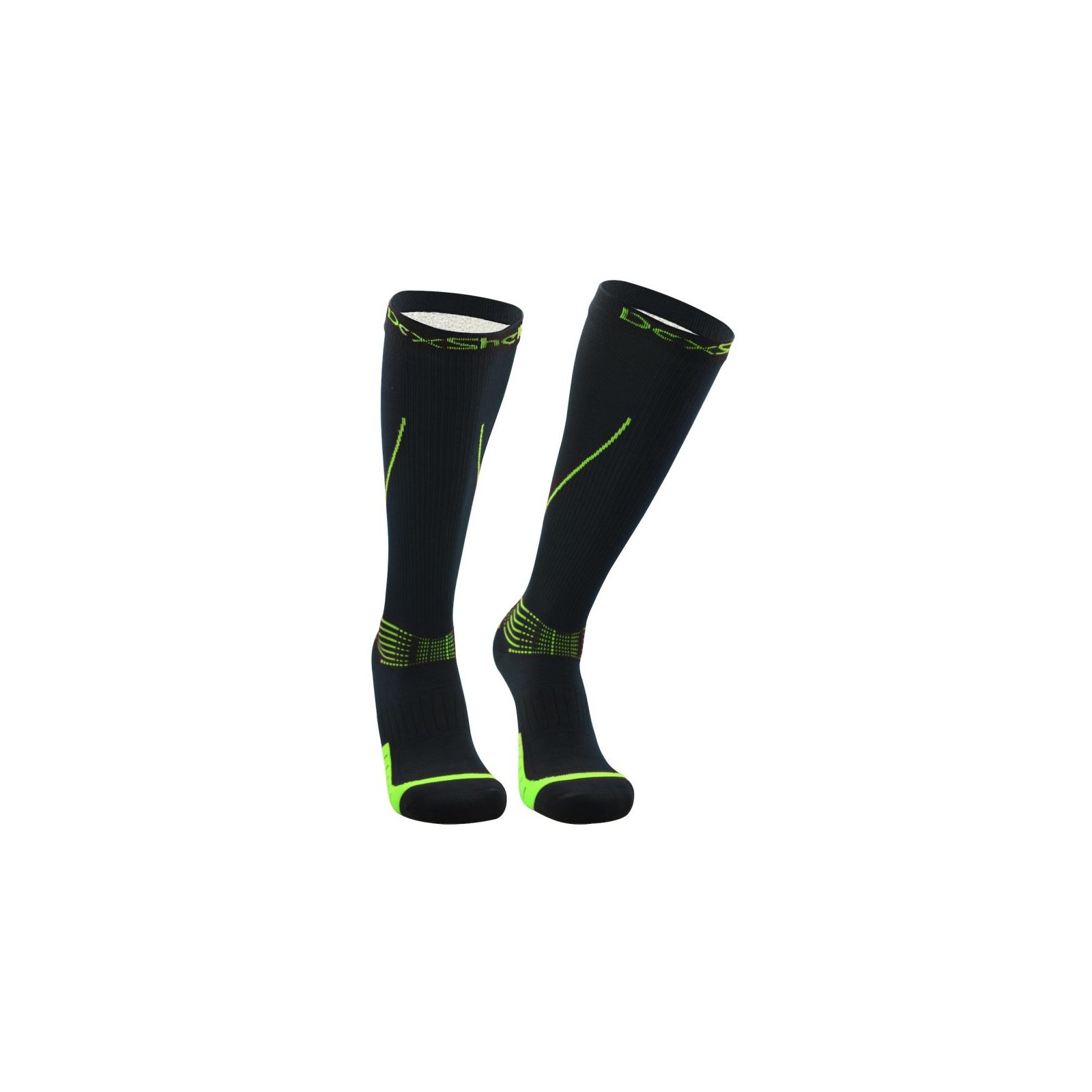 Водонепроникні шкарпетки Dexshell Compression Mudder S Yellow (DS635HVYS)