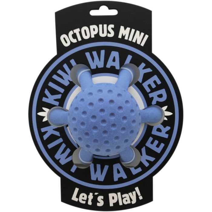 Іграшка для собак Kiwi Walker Восьминіг 13 см блакитна (8596075002787) зображення 2