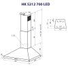 Витяжка кухонна Minola HK 5212 WH 700 LED зображення 11