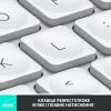 Клавіатура Logitech MX Keys Mini Wireless Illuminated UA Pale Grey (920-010499) зображення 2