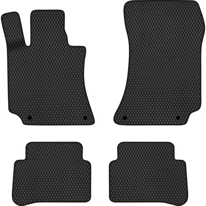 Коврик в салон EVAtech Mercedes-Benz CLS-Class (C218) RWD 2010-2018 2 п (MB41672P4MS4RBB)