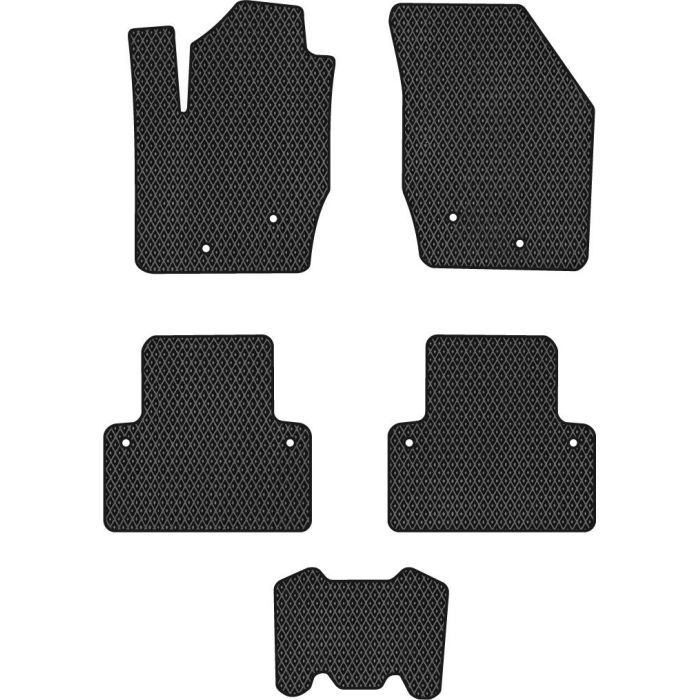 Коврик в салон EVAtech Volvo XC90 2002-2014 1 покоління SUV EU (VV1587CV5VL8RBB)