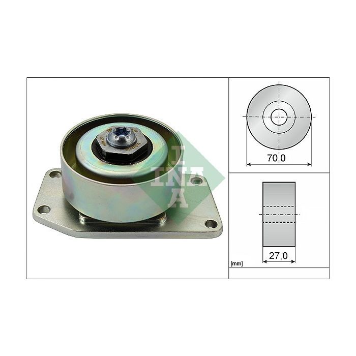 Ролик натяжителя ремня INA 531 0306 10