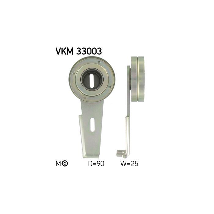 Ролик натягувача ременя SKF VKM 33003