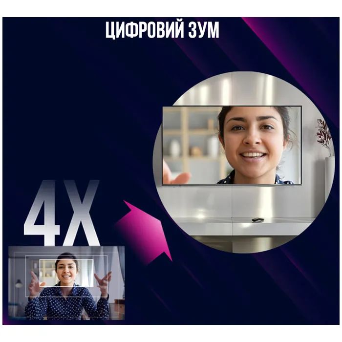 Веб-камера Lorgar Rapax 701 Streaming 2K Blue (LRG-SC701BL) изображение 8