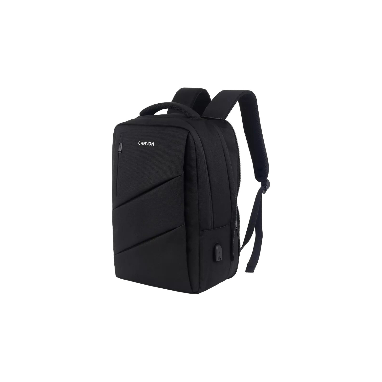 Рюкзак для ноутбука Canyon 15.6" BPE-5 Urban, USB, 12-18L, Black (CNS-BPE5B1) изображение 2