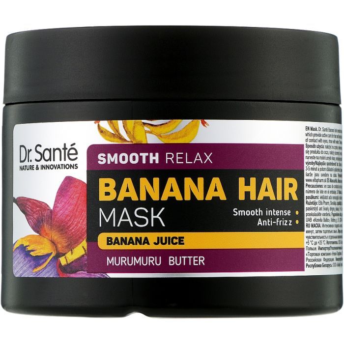 Маска для волос Dr. Sante Banana Hair 300 мл (8588006040975)