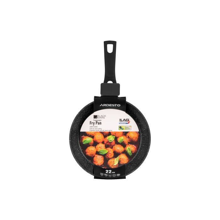 Сковорода Ardesto Black Mars Orion 22 см (AR0722BO) изображение 2