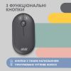Мишка 2E MF300 Silent Wireless/Bluetooth Graphite Black (2E-MF300WBK) зображення 3