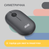 Мишка 2E MF300 Silent Wireless/Bluetooth Graphite Black (2E-MF300WBK) зображення 4