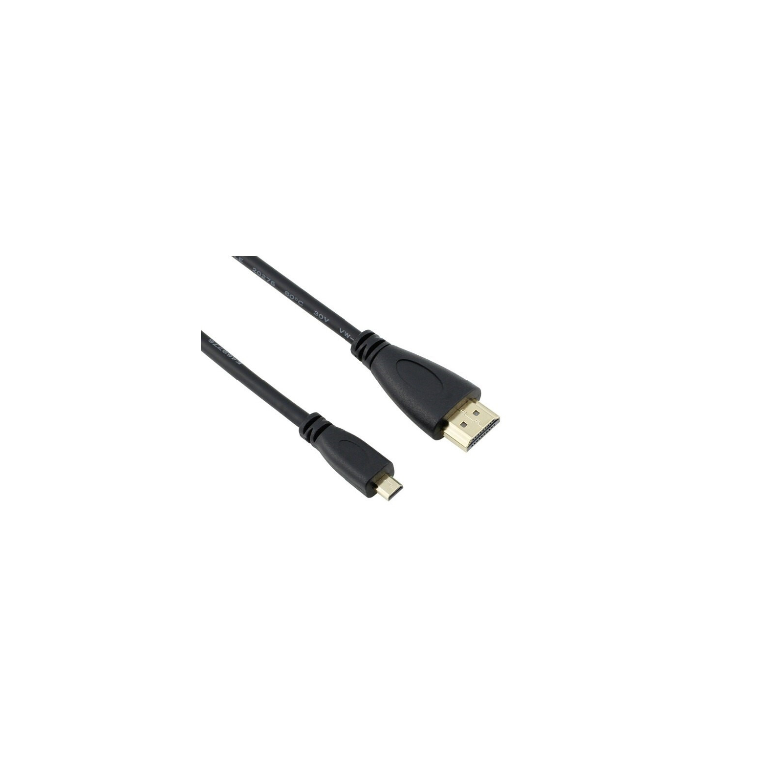 Додаткове обладнання до промислового ПК Raspberry Pi кабель Micro HDMI to HDMI for Pi 4B (RA557)