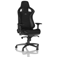 Кресло игровое Noblechairs Epic Series Real Leather Black (NBL-RL-BLA-001) изображение 2
