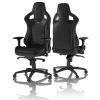 Кресло игровое Noblechairs Epic Series Real Leather Black (NBL-RL-BLA-001) изображение 4