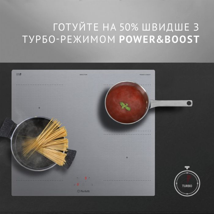 Варочна поверхня Perfelli HI 674 GR зображення 12