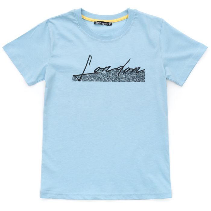 Футболка дитяча Blueland LONDON (3002-134B-blue)