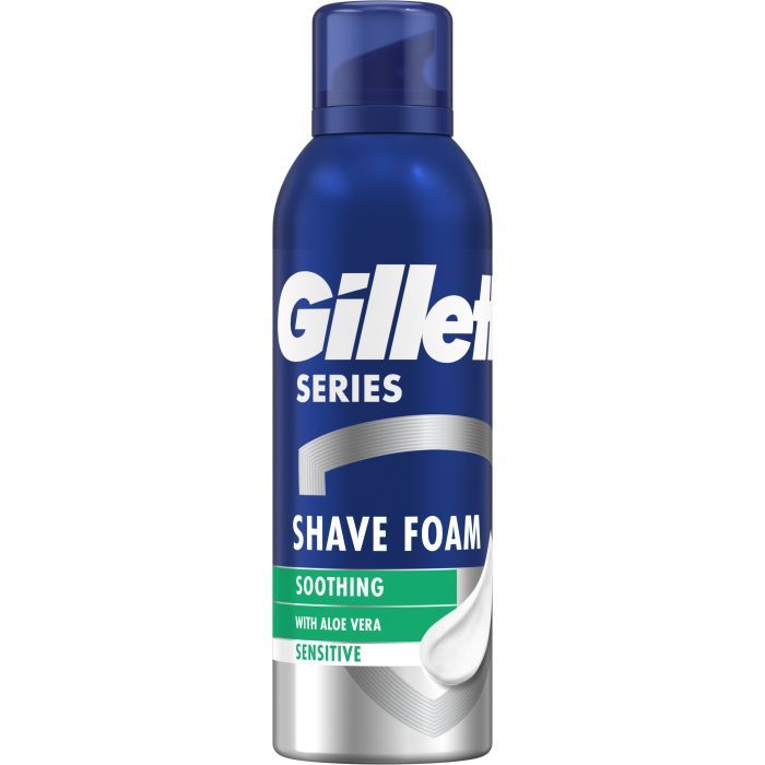 Пена для бритья Gillette Series Для чувствительной кожи с алоэ вера 200 мл (8001090870926)
