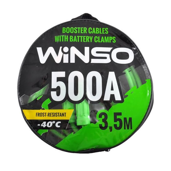 Дроти для запуску для автомобіля WINSO 500А, 3,5м (138510) зображення 2