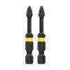 Набор бит DeWALT IMPACT TORSION, ударные, Pozidriv,Pz2, L=57 мм, 2 шт (DT70531T) изображение 2