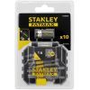 Набір біт Stanley FatMax, Torx, T10, T15, T20, T25, T30, Т40, L = 50 мм, 10 шт, кейс (STA88566)