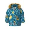 Куртка детская Huppa VESA 1 18570120 бирюзово-зелёный с принтом 86 (4741632119888)