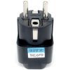 Переходник US/UK/AU to EU Dynamode (EU Adapter black) изображение 2