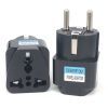 Переходник US/UK/AU to EU Dynamode (EU Adapter black) изображение 4